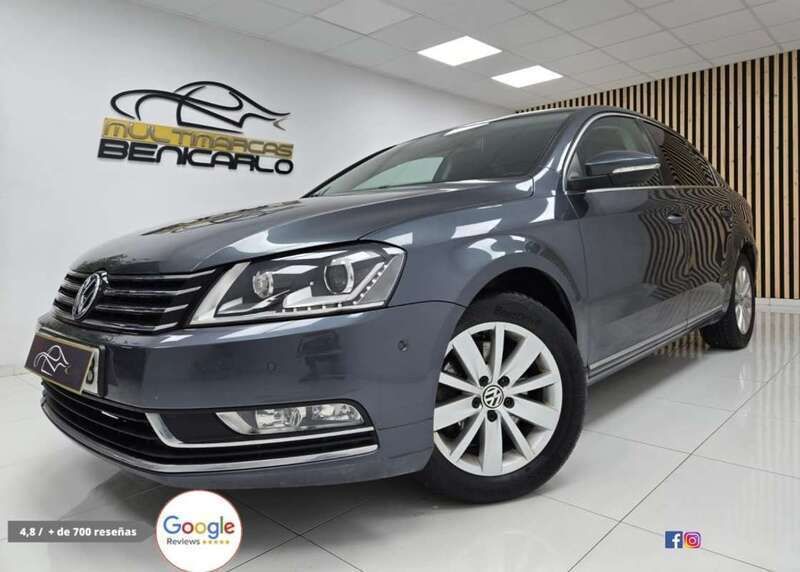 Gris Usado 2014 VW Passat Advance Berlina | 7900 € (Precio justo) - Imagen 1/4