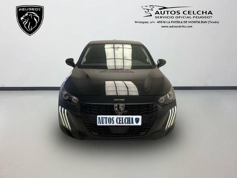 Usado Peugeot 208 Allure 100 CV (73 kW) 2025 Negro Utilitario