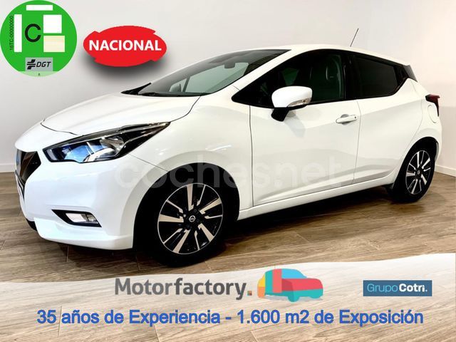 Blanco Usado 2019 Nissan Micra N-Connecta Utilitario | 12.990 € (Precio justo) - Imagen 1/4