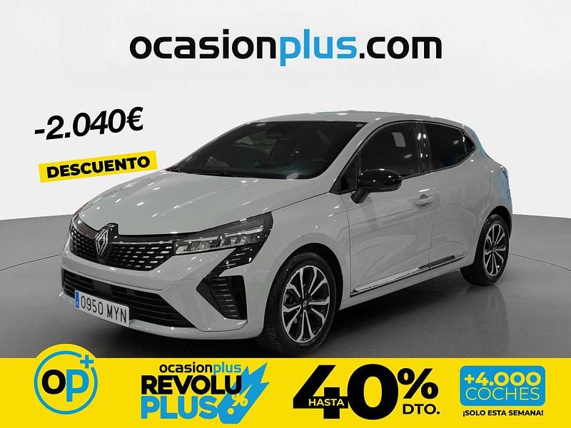 Usado Renault Clio V Techno 90 CV (66 kW) 2025 Gris Berlina