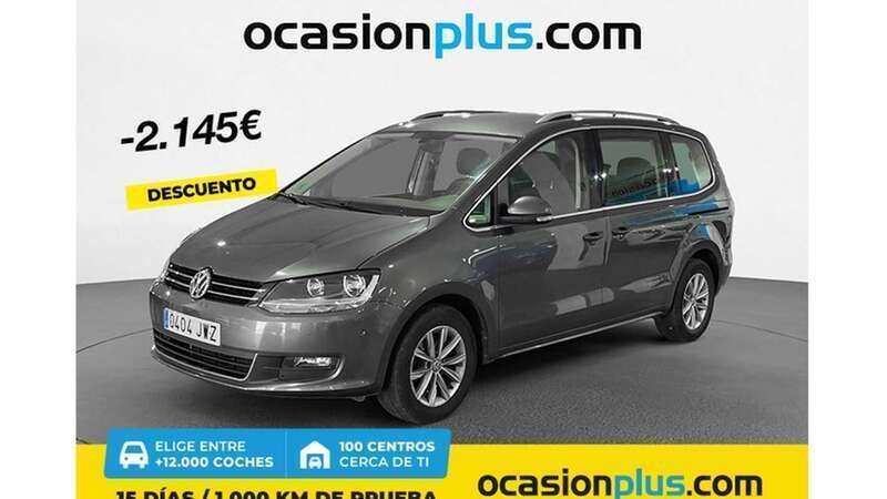 Gris Usado 2017 VW Sharan Edition Monovolumen | 23.600 € (Caro) - Imagen 1/1