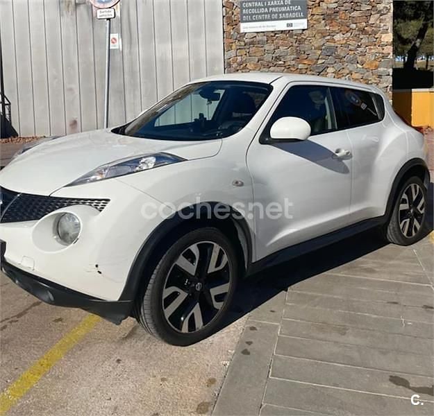 Usado Nissan Juke Tekna 110 CV (80 kW) 2013 Blanco SUV