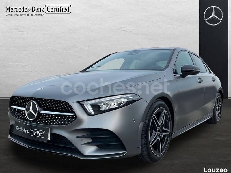 Gris montaña Usado 2021 Mercedes A200 Berlina | 32.900 € (Caro) - Imagen 1/4