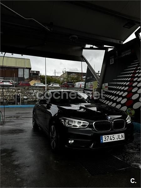 Negro Usado 2016 BMW 116 Utilitario | 14.500 € (Precio justo) - Imagen 1/4