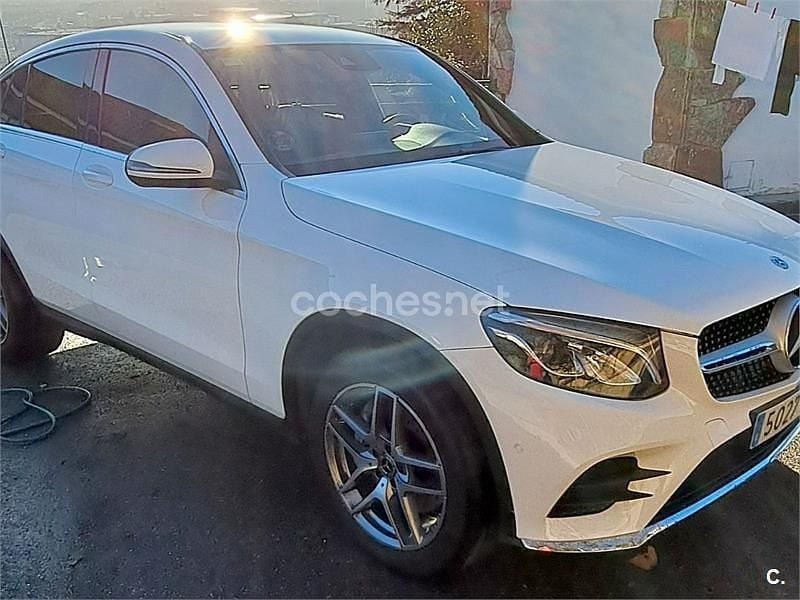 Usado Mercedes GLC250 211 CV (155 kW) 2018 Blanco Coupe
