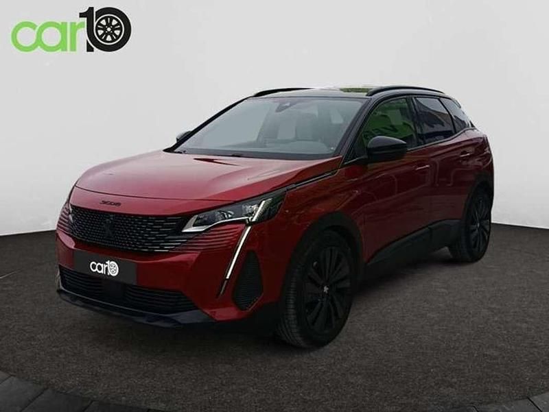 Rojo Usado 2021 Peugeot 3008 GT SUV | 18.990 € (Un poco caro) - Imagen 1/4