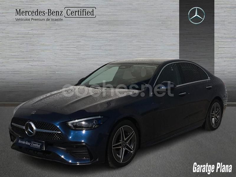 Usado Mercedes C200 163 CV (119 kW) 2025 Azul Berlina