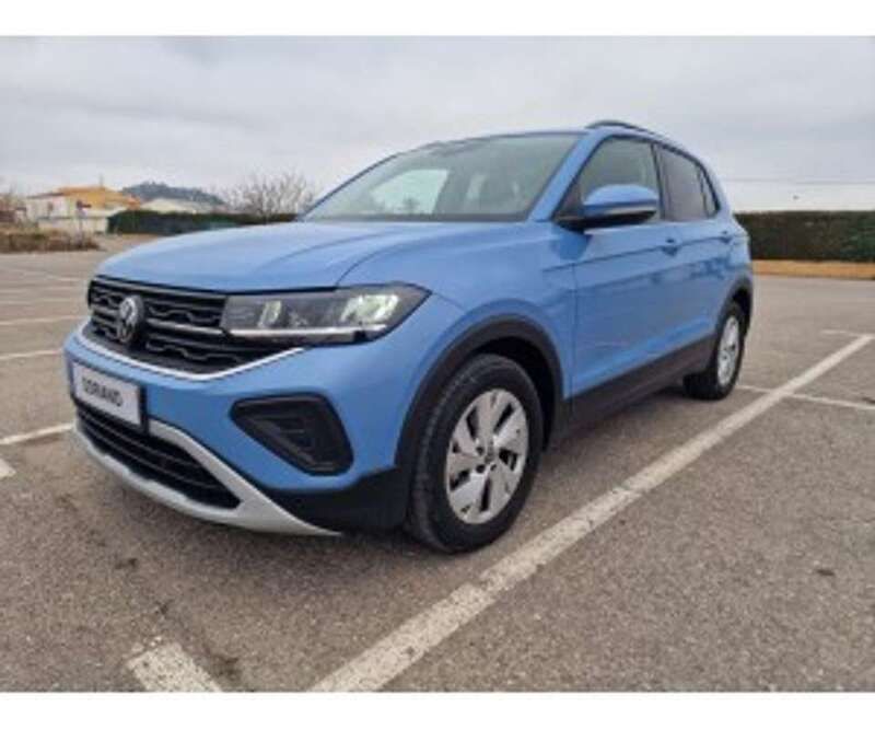Azul Usado 2024 VW T-Cross SUV | 20.900 € (Precio justo) - Imagen 1/4