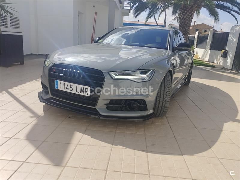 Usado Audi A6 326 CV (239 kW) 2017 Gris / plata Familiar
