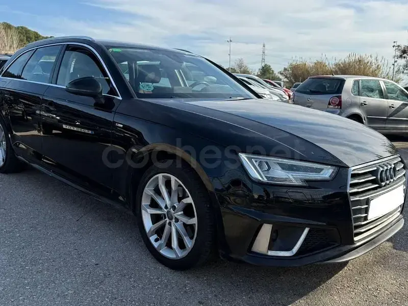 Brugt Audi A4 S-Line 150 HK (110 kW) 2019 Sort Stationcar