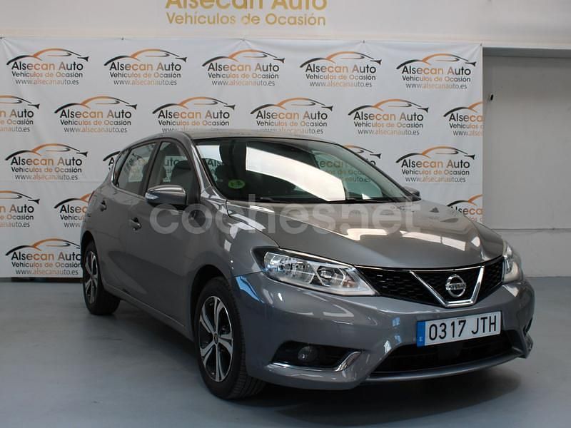 Gris / plata Usado 2016 Nissan Pulsar Acenta Berlina | 7490 € (Precio justo) - Imagen 1/4