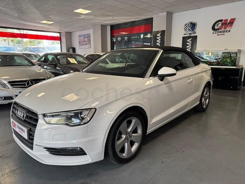 Usado Audi A3 Cabriolet Ambition 150 CV (110 kW) 2014 Blanco Descapotable
