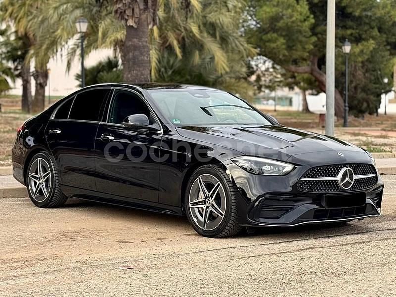 Usado Mercedes C180 170 CV (125 kW) 2022 Negro Berlina