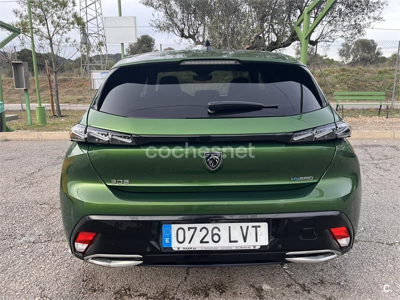 Usado Peugeot 308 GT 225 CV (165 kW) 2021 Verde Berlina