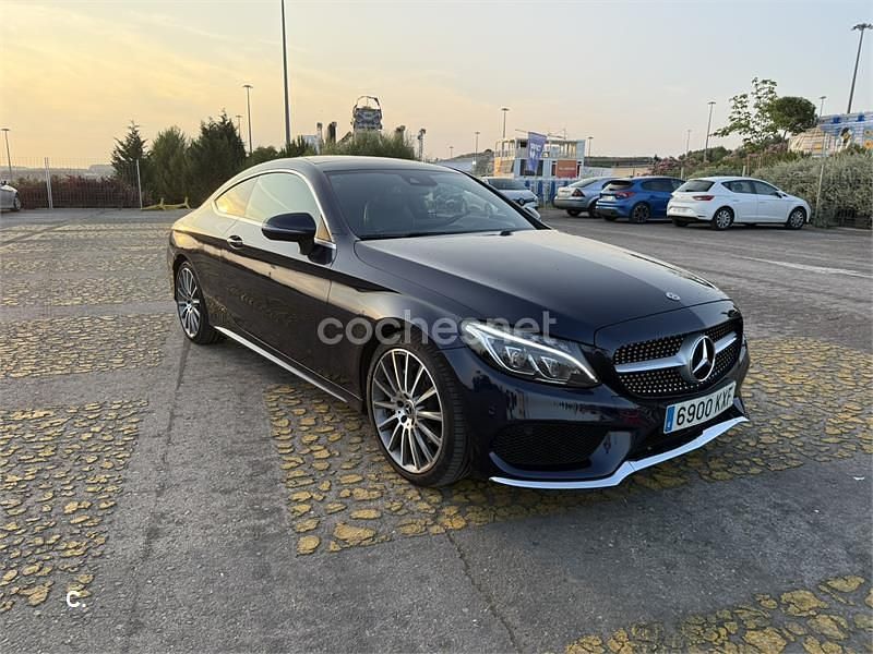 Azul Usado 2019 Mercedes C220 Coupe | 29.990 € (Precio justo) - Imagen 1/4
