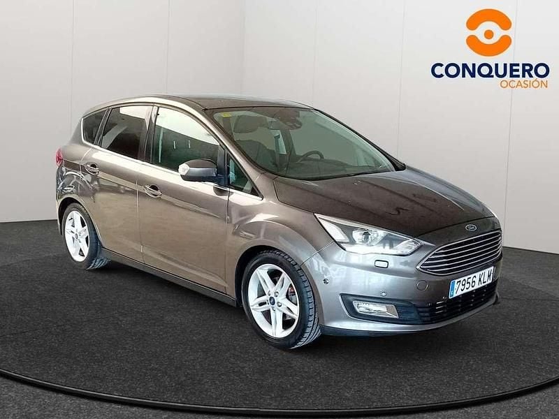 Gris Usado 2018 Ford C-MAX Titanium Monovolumen | 10.190 € (Precio justo) - Imagen 1/4