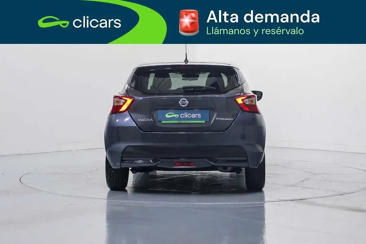Usado Nissan Micra 92 CV (67 kW) 2021 Gris Utilitario