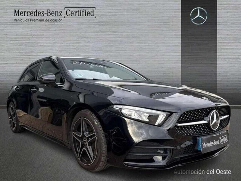 Usado Mercedes A200 151 CV (111 kW) 2022 Negro Berlina