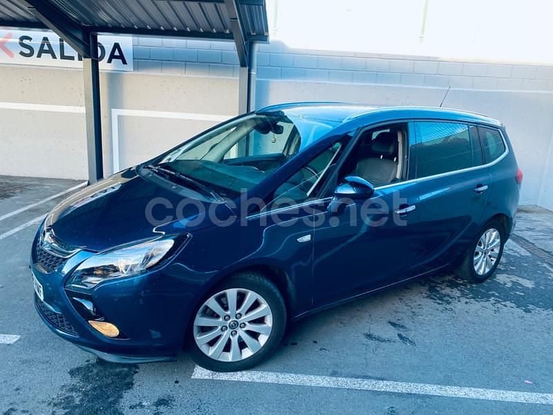Azul Usado 2013 Opel Zafira Tourer Excellence Monovolumen | 5790 € (Precio justo) - Imagen 1/4