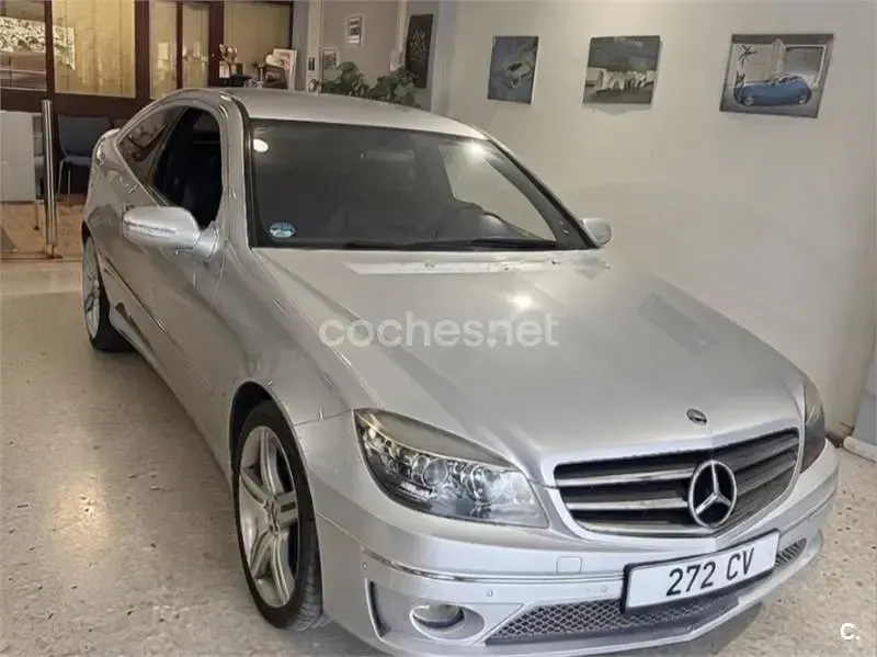 Usado Mercedes CLC350 272 CV (200 kW) 2009 Gris / plata Coupe