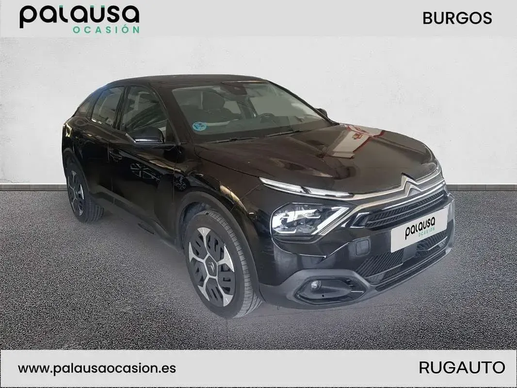 Usado Citroën C4 Feel 110 CV (80 kW) 2022 Negro Utilitario