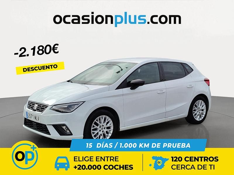 Blanco Usado 2023 Seat Ibiza FR Berlina | 16.290 € (Precio justo) - Imagen 1/4