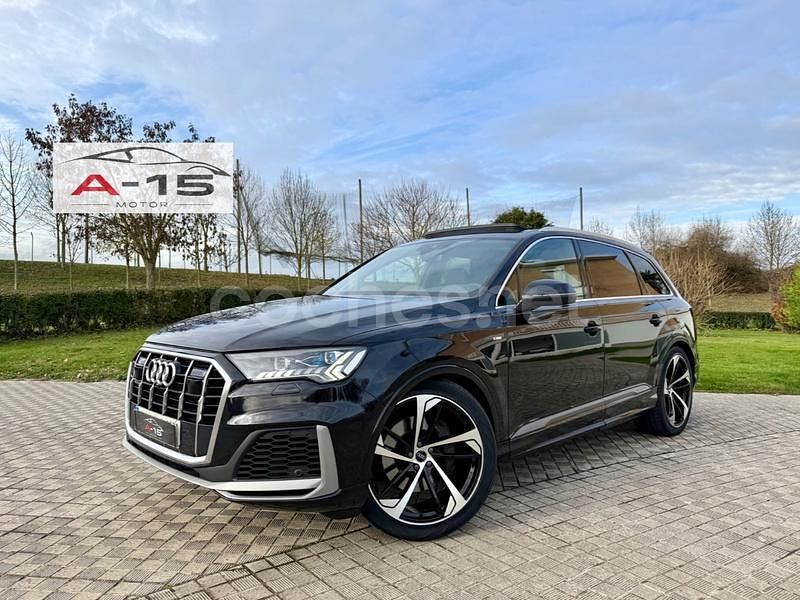 Negro Usado 2020 Audi Q7 S-Line SUV | 54.900 € (Caro) - Imagen 1/4
