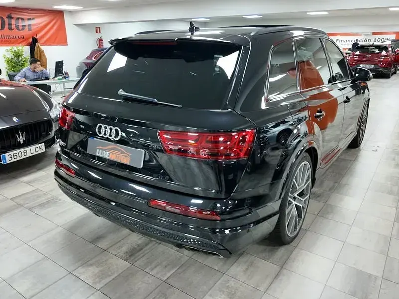 Usado Audi SQ7 435 CV (319 kW) 2017 Negro SUV