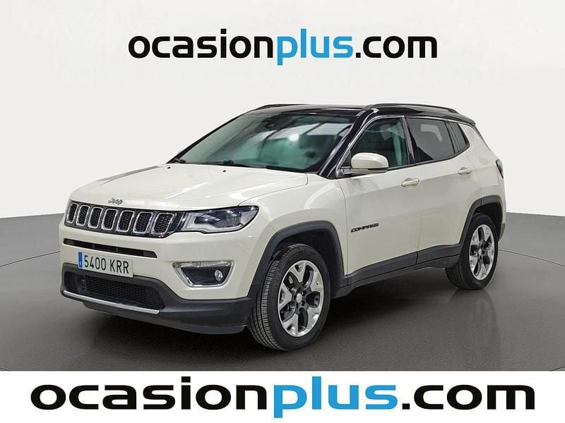 Blanco Usado 2018 Jeep Compass Limited SUV | 15.682 € (Precio justo) - Imagen 1/4