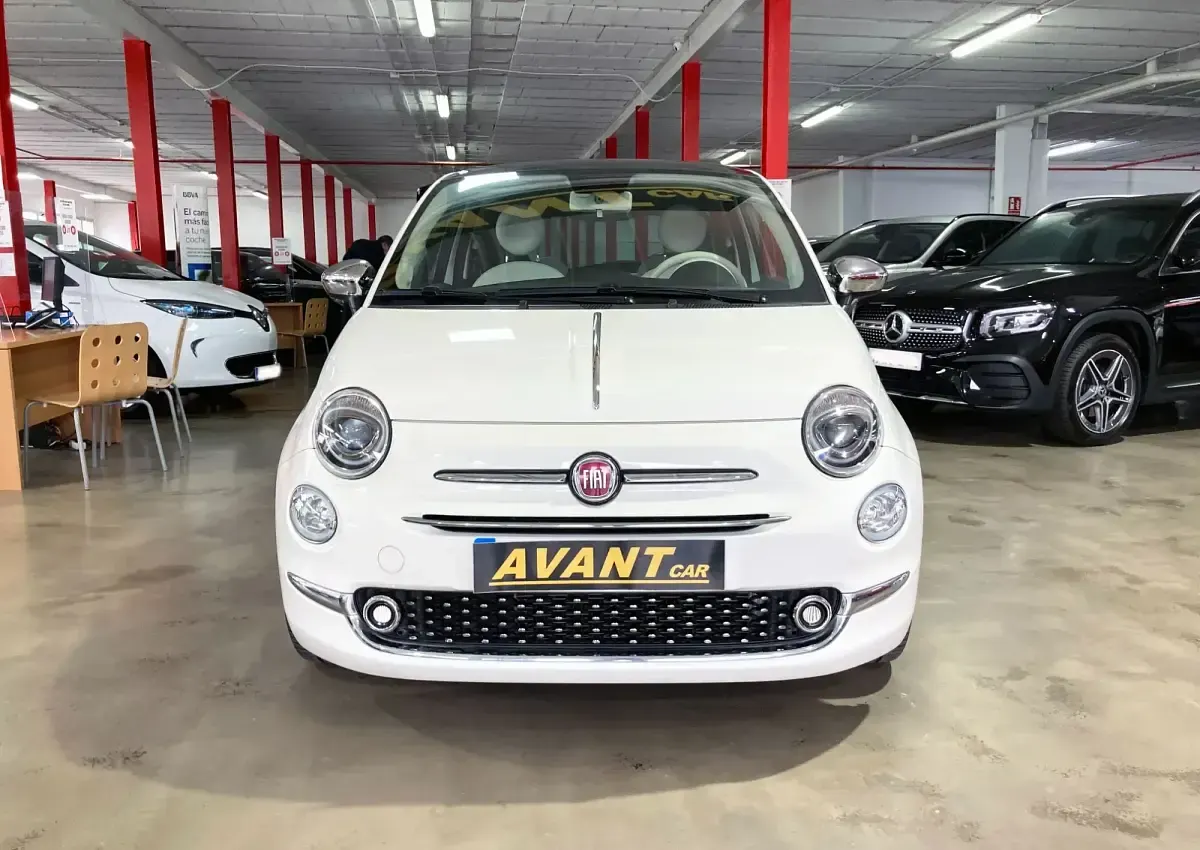 Usado Fiat 500 Mirror 69 CV (50 kW) 2018 Blanco Utilitario