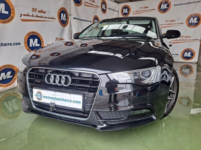 Usado Audi A5 Sportback S-Line 245 CV (180 kW) 2015 Negro Utilitario