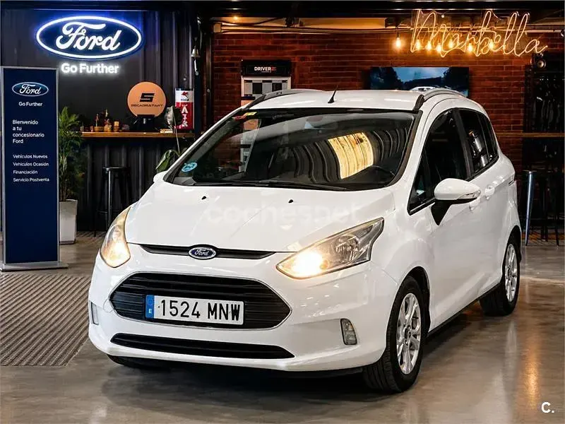 Usado Ford B-MAX Trend 100 CV (73 kW) 2016 Blanco Monovolumen