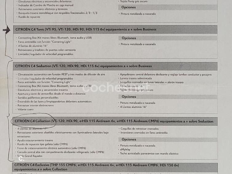 Usado Citroën C4 92 CV (67 kW) 2013 Blanco Berlina