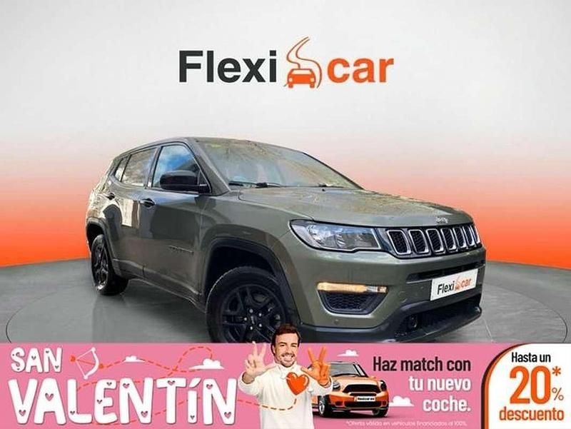 Verde Usado 2021 Jeep Compass Limited SUV | 12.490 € (Super precio) - Imagen 1/4
