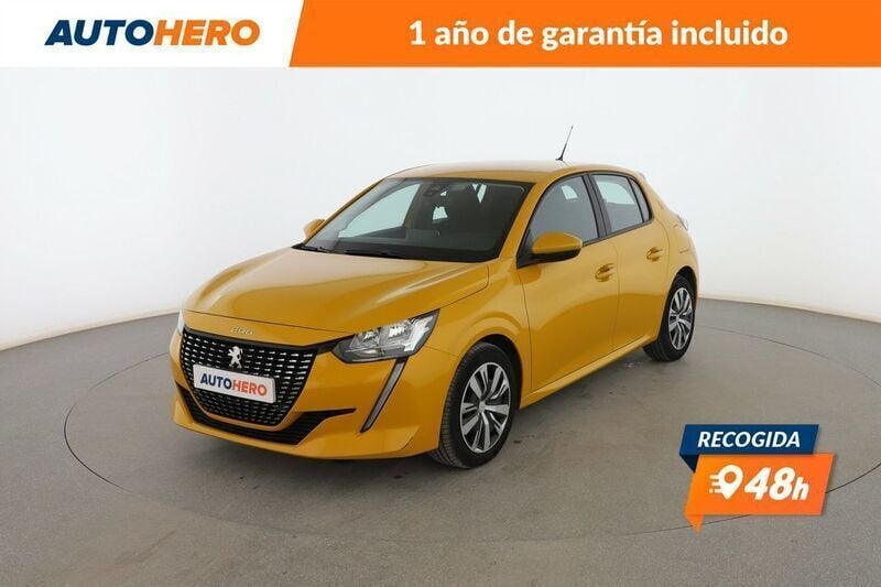 Amarillo Usado 2020 Peugeot 208 Active Utilitario | 11.999 € (Precio justo) - Imagen 1/3