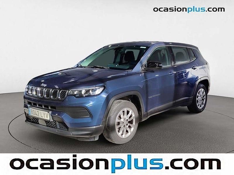 Azul Usado 2022 Jeep Compass Longitude SUV | 19.473 € (Precio justo) - Imagen 1/4