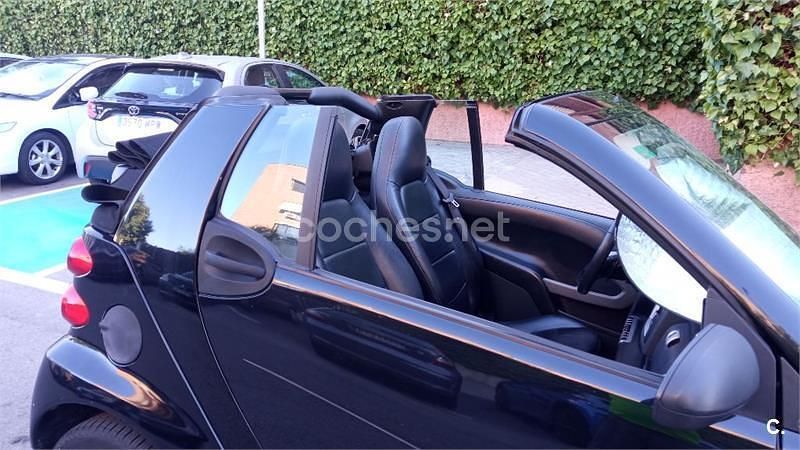 Negro Usado 2008 Smart ForTwo Cabrio Passion Descapotable | 4800 € (Super precio) - Imagen 1/4