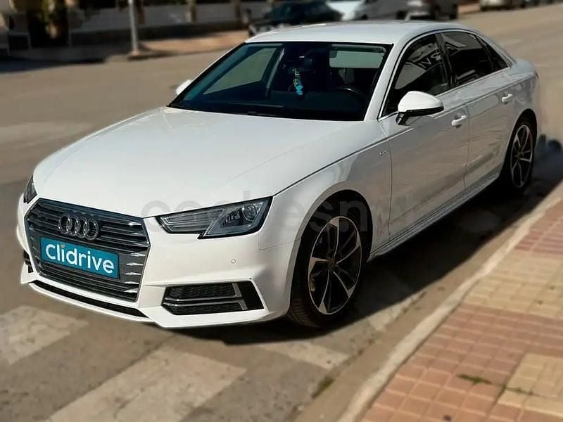 Usado Audi A4 S-Line 150 CV (110 kW) 2017 Blanco Berlina