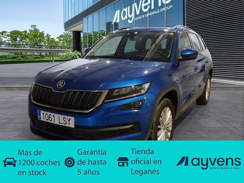 Azul Usado 2021 Skoda Kodiaq Ambition SUV | 21.000 € (Super precio) - Imagen 1/4