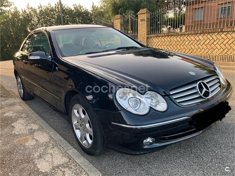 Azul Usado 2004 Mercedes CLK200 Elegance Coupe | 6900 € (Precio justo) - Imagen 1/4