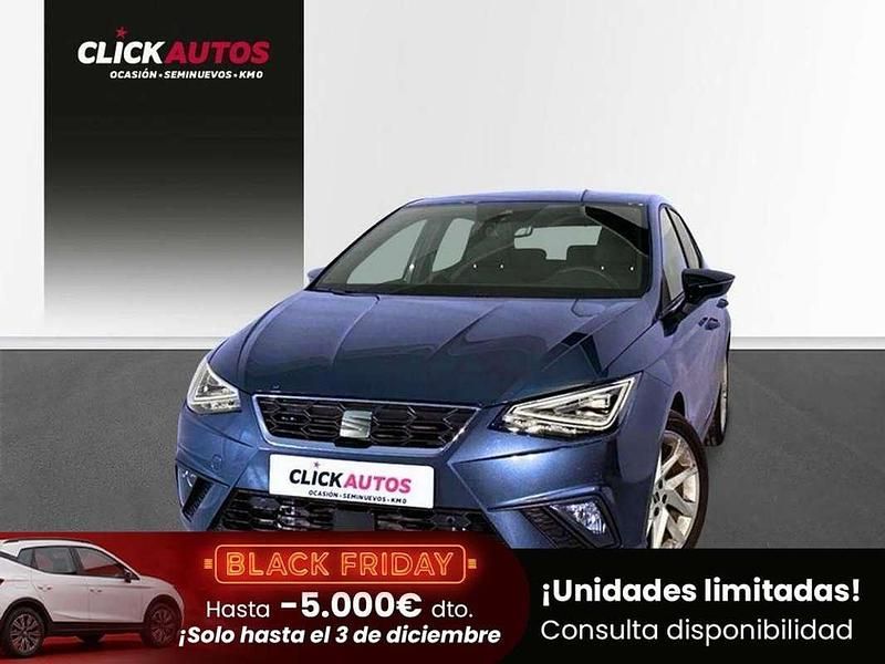 Azul Usado 2023 Seat Ibiza FR Utilitario | 17.300 € (Buen precio) - Imagen 1/4
