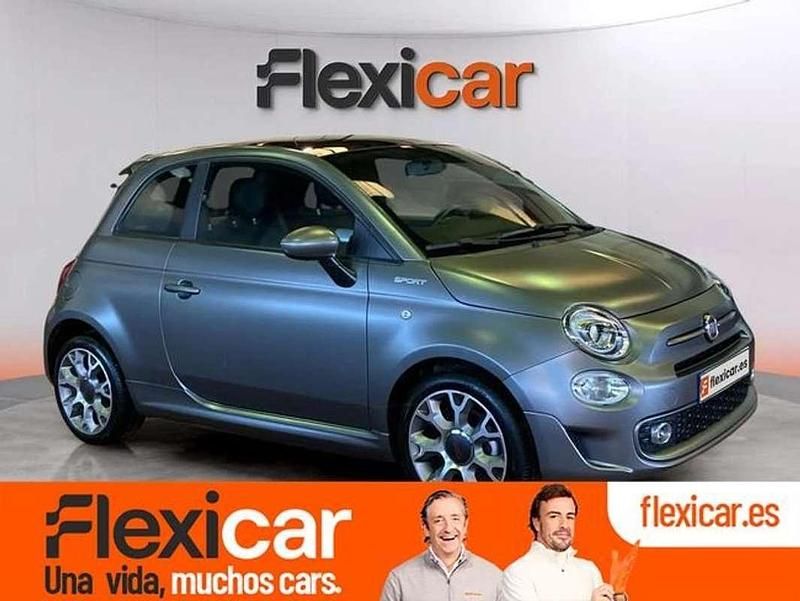 Gris Usado 2021 Fiat 500 Sport Berlina | 11.490 € (Precio justo) - Imagen 1/4
