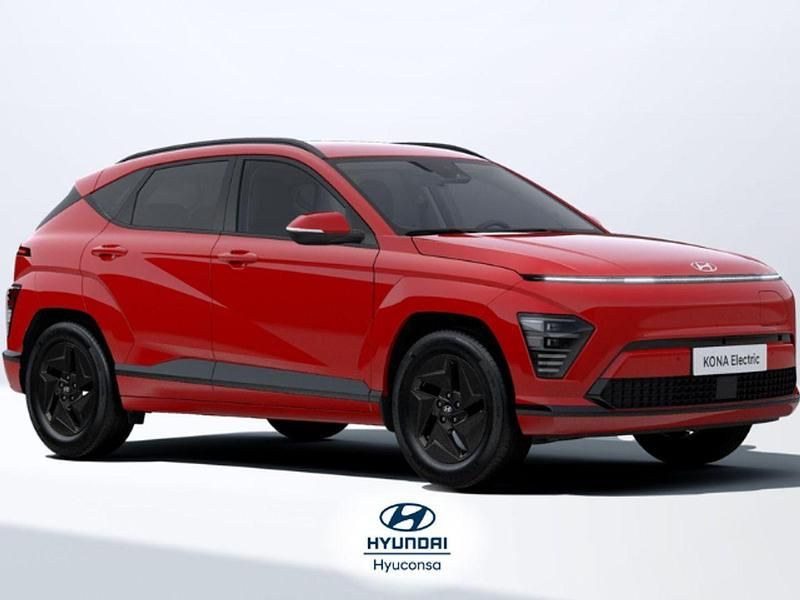 Rojo Nuevo 2025 Hyundai Kona Blackline SUV | 32.600 € - Imagen 1/4