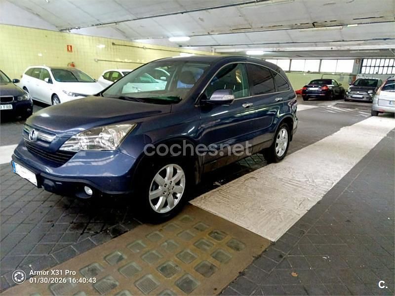 Azul Usado 2009 Honda CR-V Elegance SUV | 6900 € (Buen precio) - Imagen 1/4
