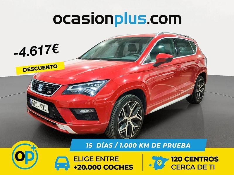 Usado Seat Ateca FR 150 CV (110 kW) 2019 Rojo SUV