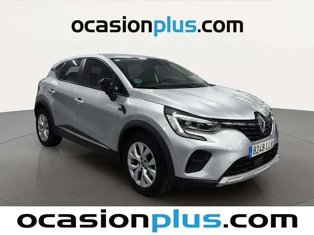 Usado Renault Captur Intens 101 CV (74 kW) 2020 Gris SUV