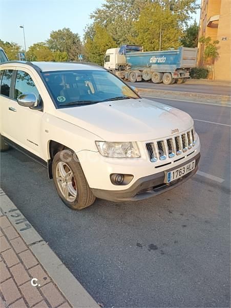 Blanco Usado 2012 Jeep Compass Limited SUV | 7000 € (Buen precio) - Imagen 1/4