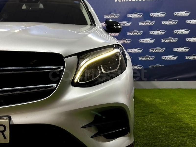 Usado Mercedes GLC220 194 CV (142 kW) 2019 Gris / plata SUV