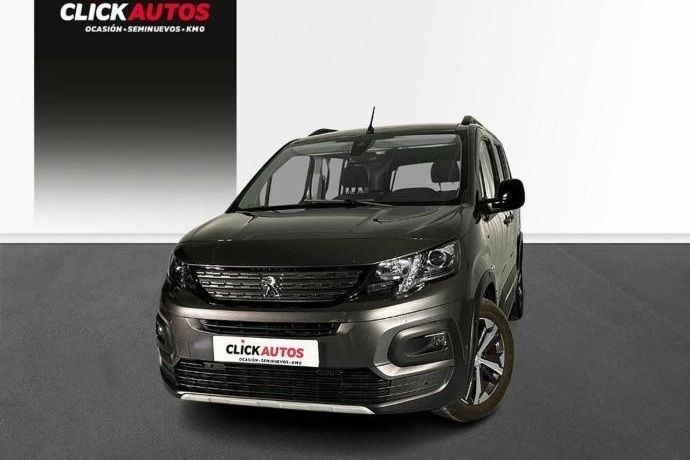 Gris Usado 2021 Peugeot Rifter GTi Monovolumen | 18.150 € (Precio justo) - Imagen 1/4