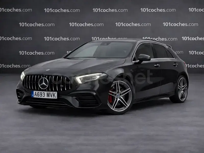 Usado Mercedes A45 AMG 421 CV (309 kW) 2020 Negro Utilitario